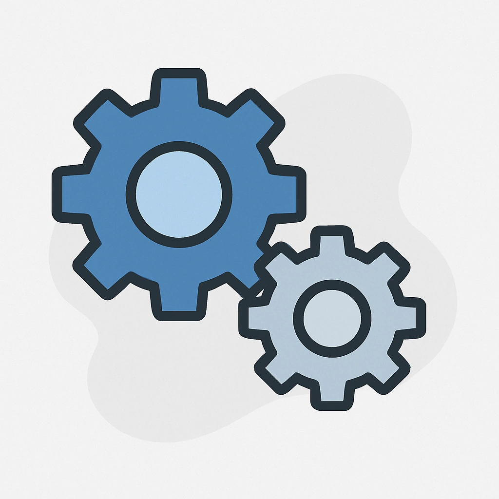 gears for updates: Website Maintenance 2025